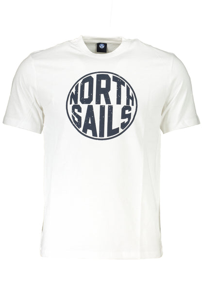 NORTH SAILS T-SHIRT MANICHE CORTE UOMO BIANCO