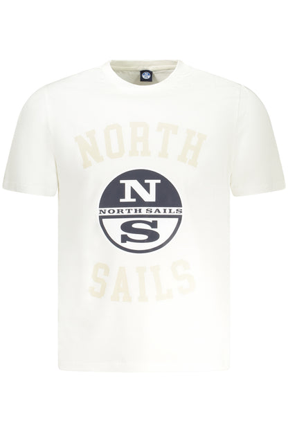 NORTH SAILS T-SHIRT MANICHE CORTE UOMO BIANCO