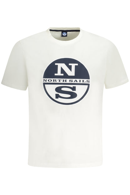 NORTH SAILS T-SHIRT MANICHE CORTE UOMO BIANCO