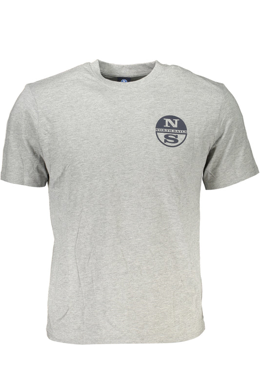 NORTH SAILS T-SHIRT MANICHE CORTE UOMO GRIGIO