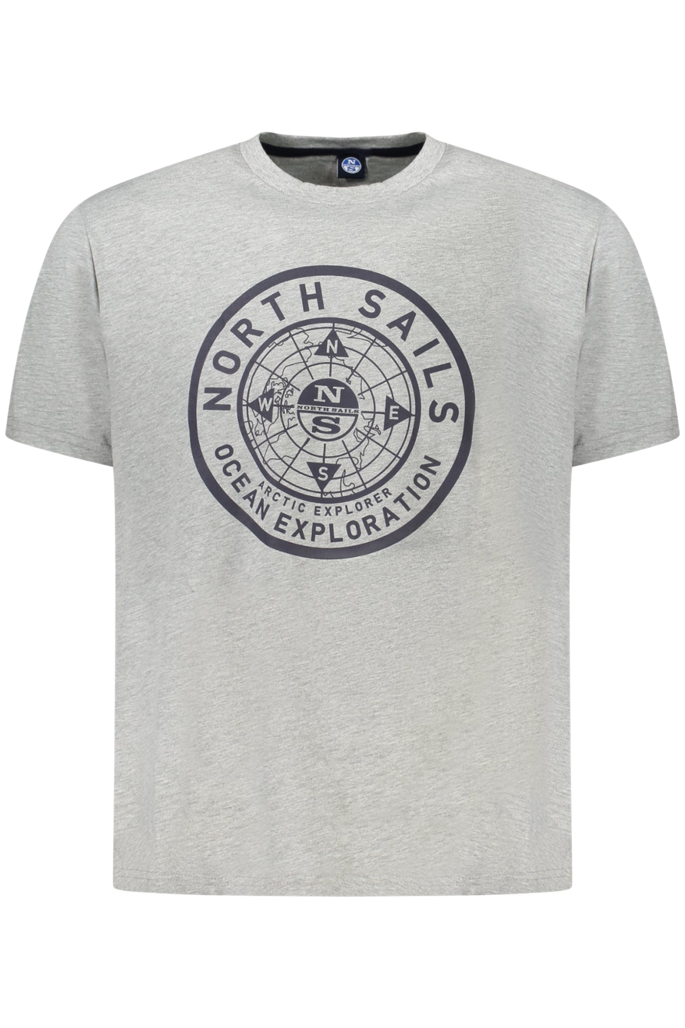 NORTH SAILS T-SHIRT MANICHE CORTE UOMO GRIGIO