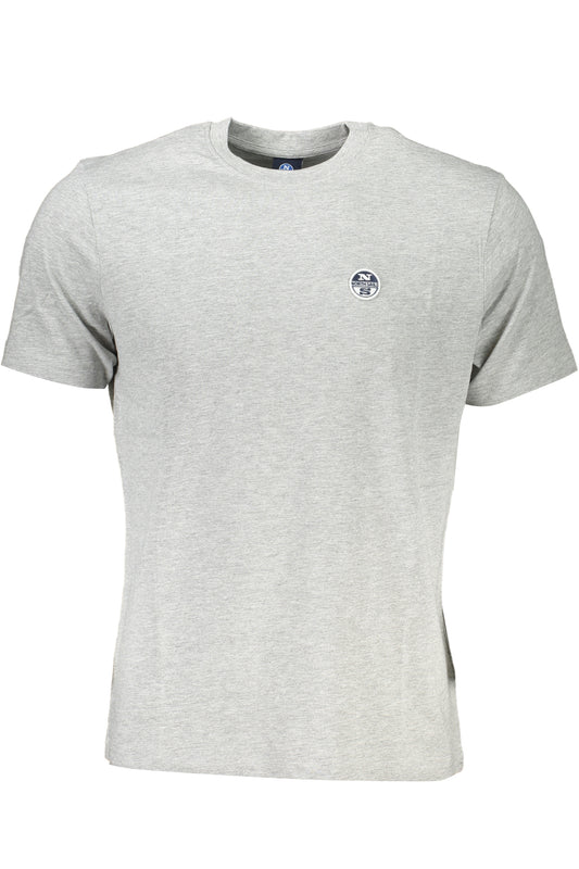 NORTH SAILS T-SHIRT MANICHE CORTE UOMO GRIGIO