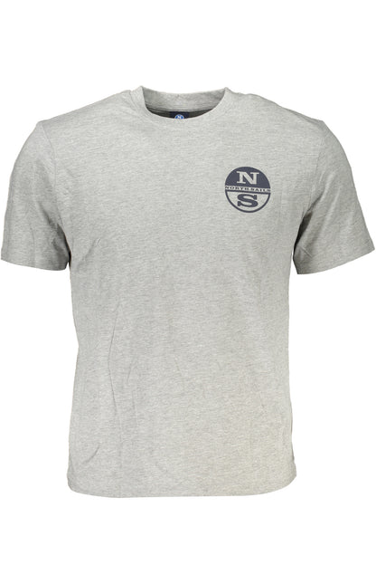 NORTH SAILS T-SHIRT MANICHE CORTE UOMO GRIGIO
