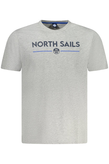 NORTH SAILS T-SHIRT MANICHE CORTE UOMO GRIGIO