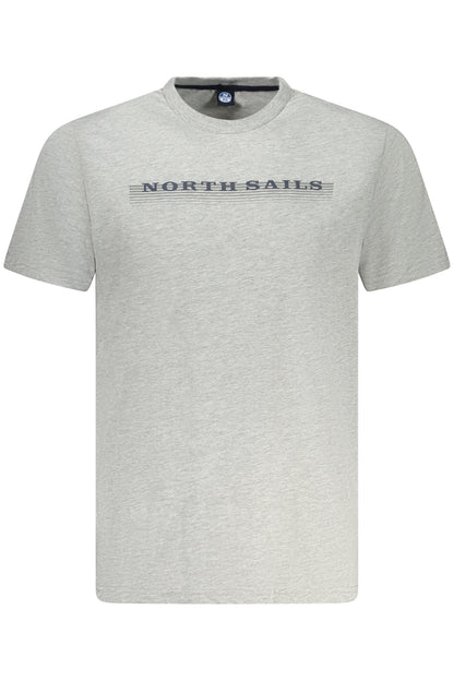 NORTH SAILS T-SHIRT MANICHE CORTE UOMO GRIGIO