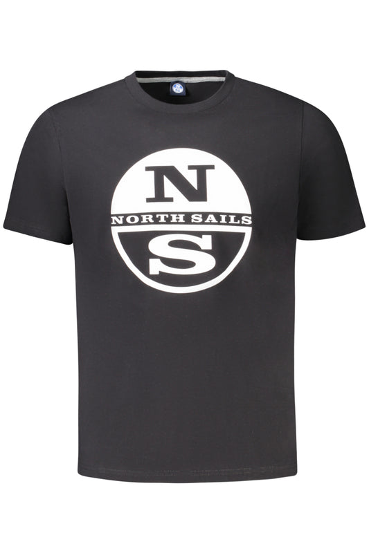 NORTH SAILS T-SHIRT MANICHE CORTE UOMO NERO