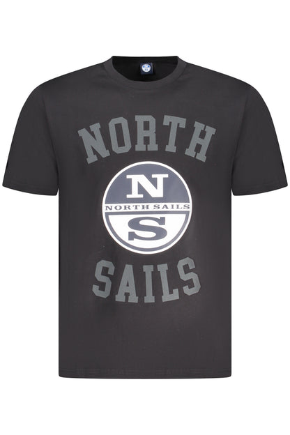NORTH SAILS T-SHIRT MANICHE CORTE UOMO NERO