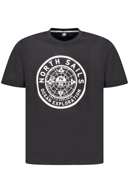 NORTH SAILS T-SHIRT MANICHE CORTE UOMO NERO