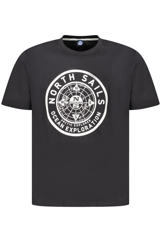 NORTH SAILS T-SHIRT MANICHE CORTE UOMO NERO