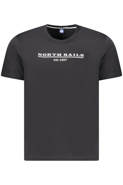 NORTH SAILS T-SHIRT MANICHE CORTE UOMO NERO