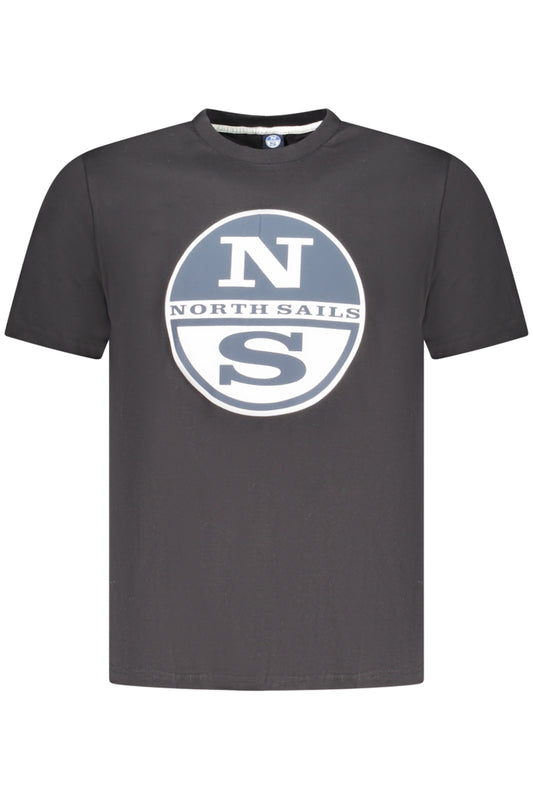 NORTH SAILS T-SHIRT MANICHE CORTE UOMO NERO