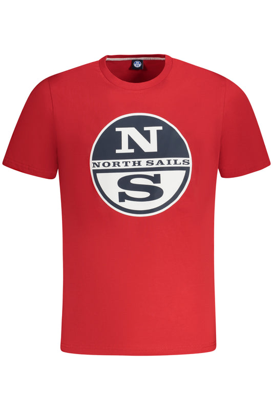 NORTH SAILS T-SHIRT MANICHE CORTE UOMO ROSSO