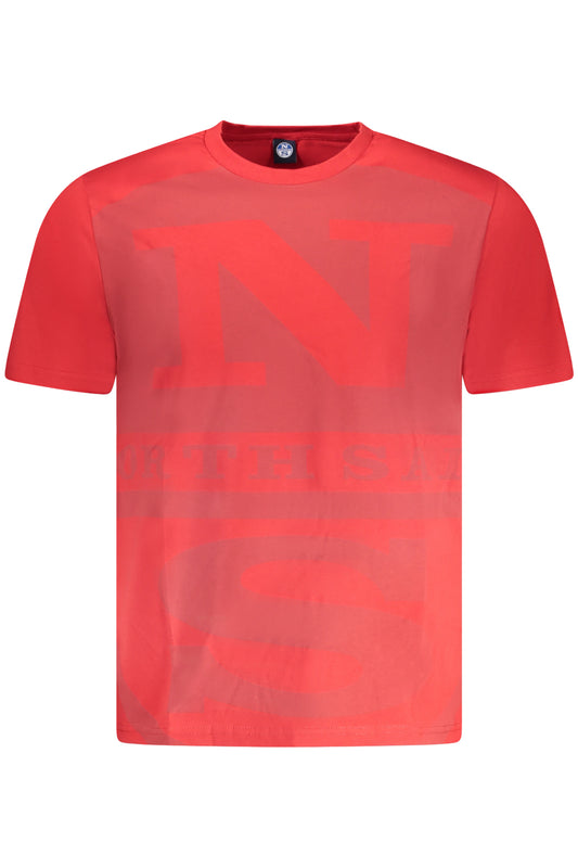 NORTH SAILS T-SHIRT MANICHE CORTE UOMO ROSSO