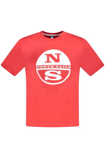 NORTH SAILS T-SHIRT MANICHE CORTE UOMO ROSSO