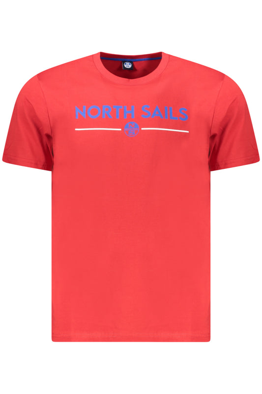 NORTH SAILS T-SHIRT MANICHE CORTE UOMO ROSSO