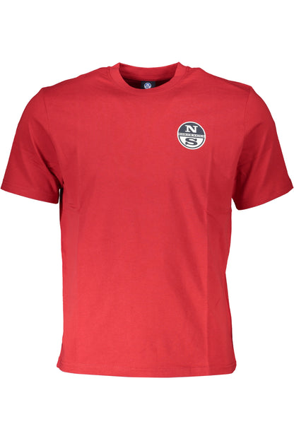 NORTH SAILS T-SHIRT MANICHE CORTE UOMO ROSSO