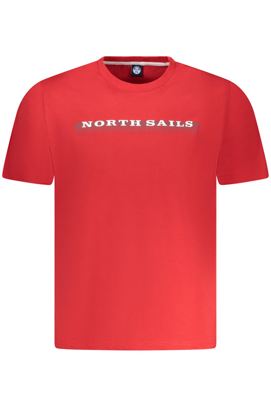 NORTH SAILS T-SHIRT MANICHE CORTE UOMO ROSSO