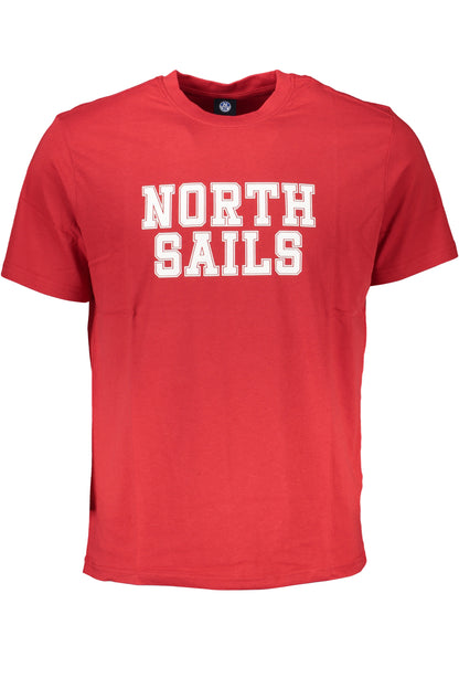 NORTH SAILS T-SHIRT MANICHE CORTE UOMO ROSSO