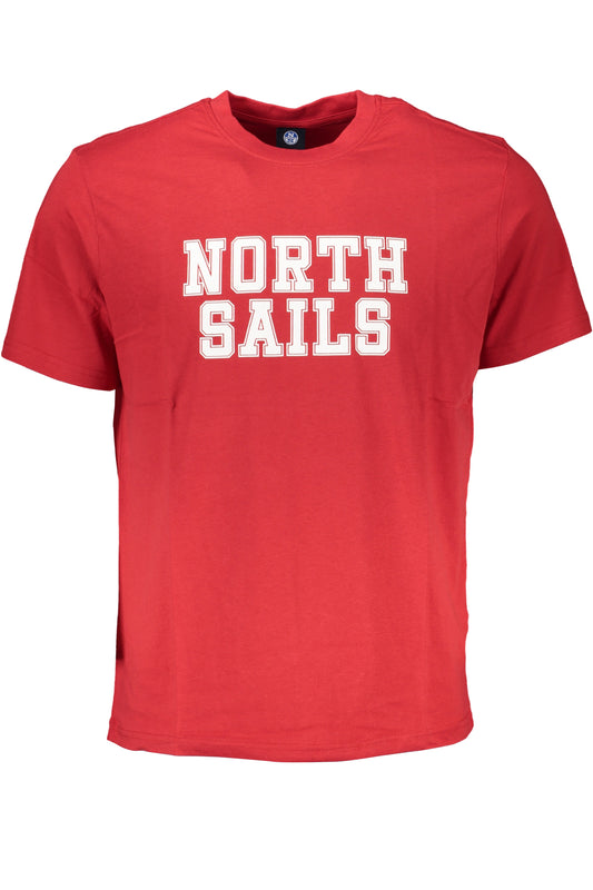 NORTH SAILS T-SHIRT MANICHE CORTE UOMO ROSSO