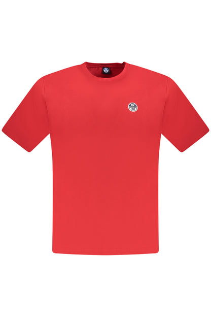 NORTH SAILS T-SHIRT MANICHE CORTE UOMO ROSSO