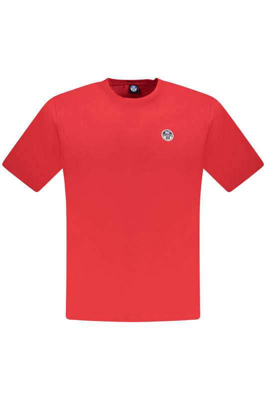 NORTH SAILS T-SHIRT MANICHE CORTE UOMO ROSSO