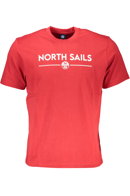 NORTH SAILS T-SHIRT MANICHE CORTE UOMO ROSSO