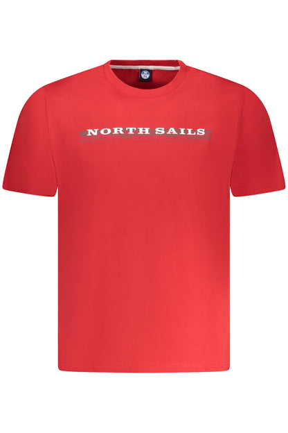 NORTH SAILS T-SHIRT MANICHE CORTE UOMO ROSSO