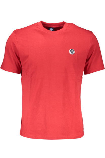 NORTH SAILS T-SHIRT MANICHE CORTE UOMO ROSSO
