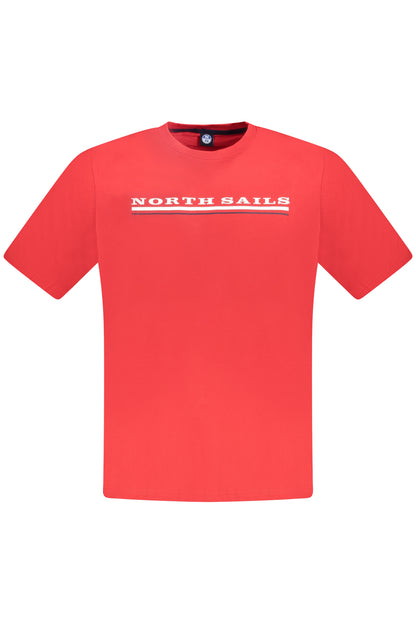 NORTH SAILS T-SHIRT MANICHE CORTE UOMO ROSSO