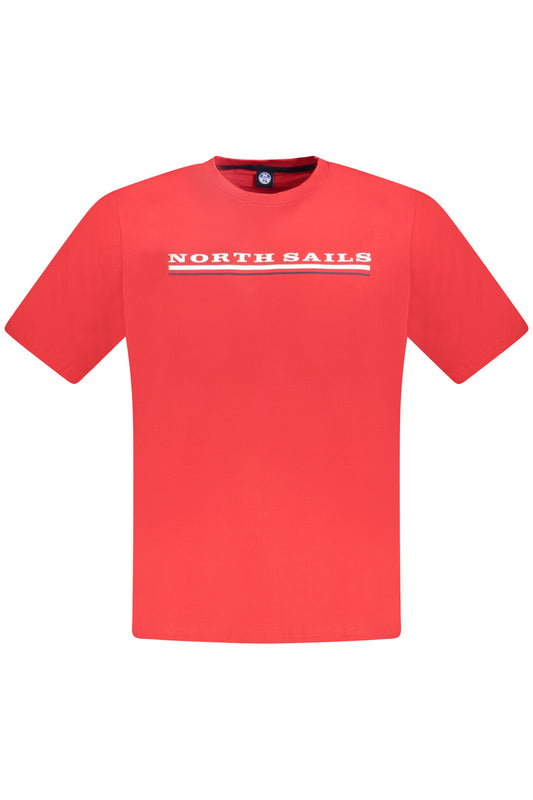 NORTH SAILS T-SHIRT MANICHE CORTE UOMO ROSSO
