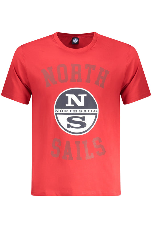 NORTH SAILS T-SHIRT MANICHE CORTE UOMO ROSSO