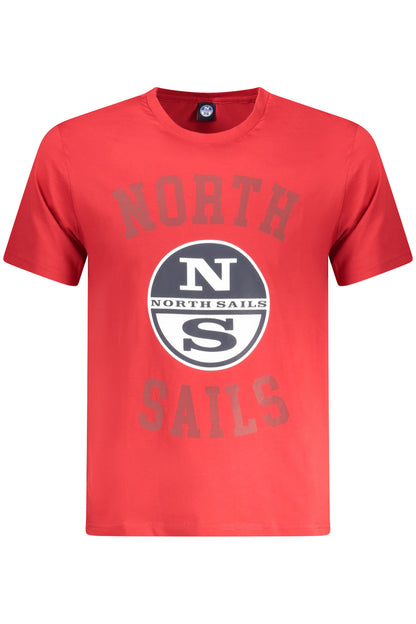 NORTH SAILS T-SHIRT MANICHE CORTE UOMO ROSSO
