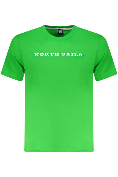 NORTH SAILS T-SHIRT MANICHE CORTE UOMO VERDE