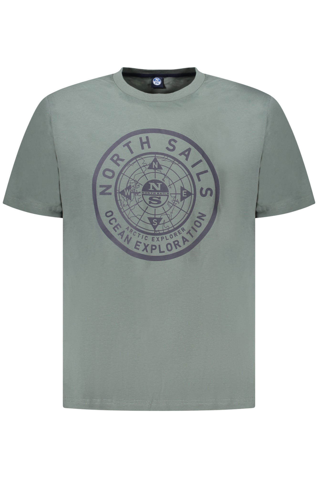 NORTH SAILS T-SHIRT MANICHE CORTE UOMO VERDE