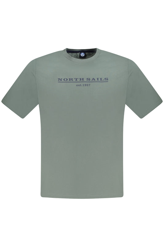 NORTH SAILS T-SHIRT MANICHE CORTE UOMO VERDE