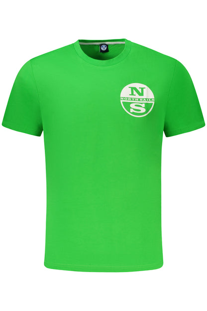 NORTH SAILS T-SHIRT MANICHE CORTE UOMO VERDE
