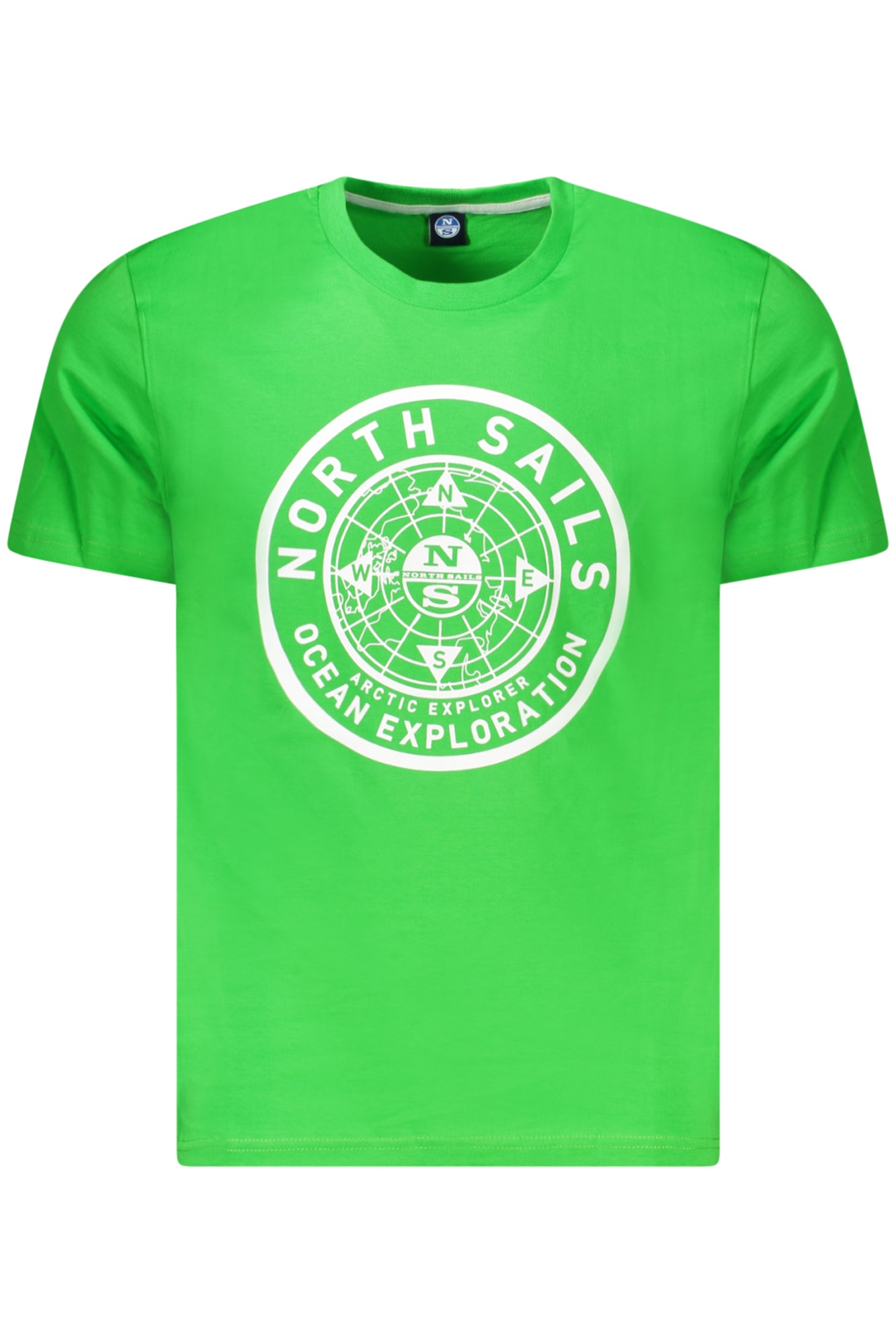 NORTH SAILS T-SHIRT MANICHE CORTE UOMO VERDE