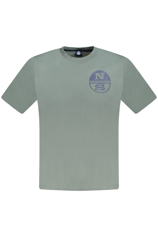 NORTH SAILS T-SHIRT MANICHE CORTE UOMO VERDE
