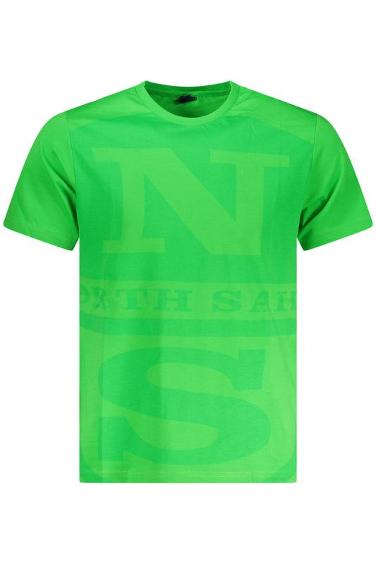 NORTH SAILS T-SHIRT MANICHE CORTE UOMO VERDE