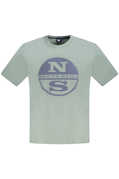 NORTH SAILS T-SHIRT MANICHE CORTE UOMO VERDE