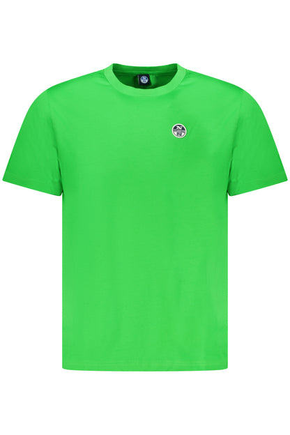 NORTH SAILS T-SHIRT MANICHE CORTE UOMO VERDE