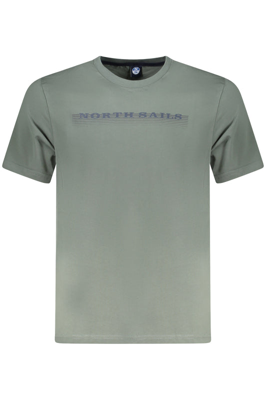 NORTH SAILS T-SHIRT MANICHE CORTE UOMO VERDE