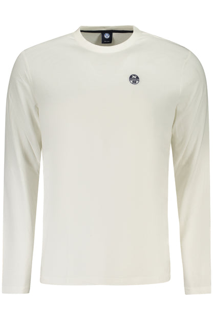 NORTH SAILS T-SHIRT MANICHE LUNGHE UOMO BIANCO