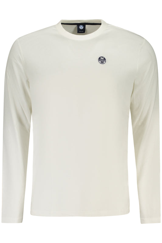 NORTH SAILS T-SHIRT MANICHE LUNGHE UOMO BIANCO