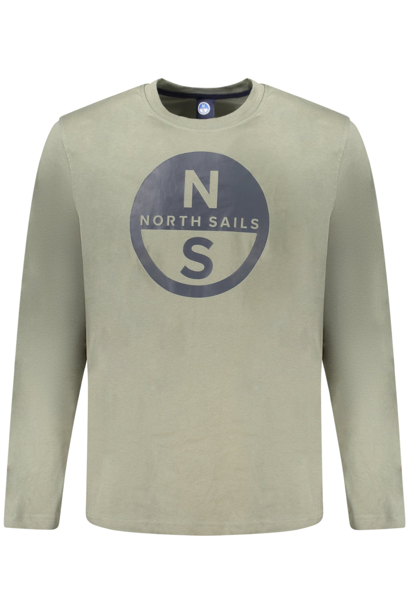 NORTH SAILS T-SHIRT MANICHE LUNGHE UOMO VERDE