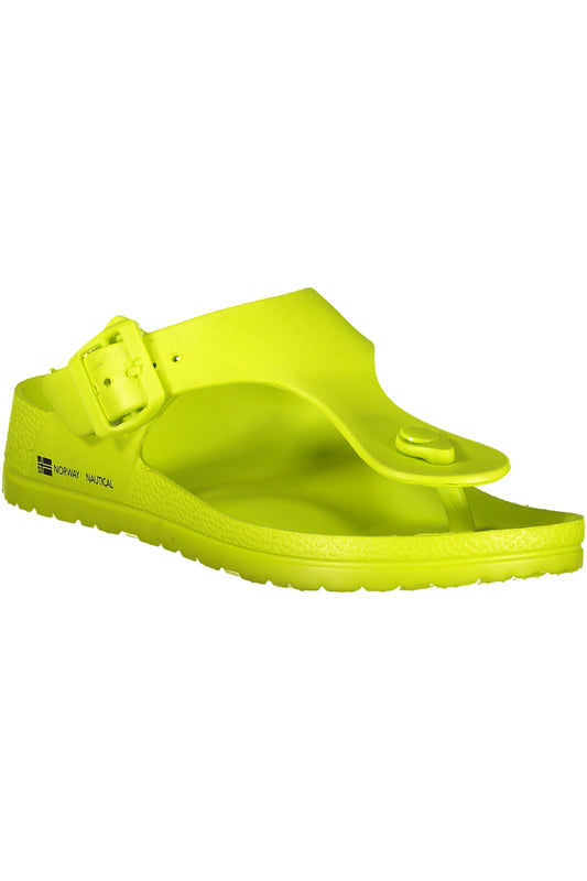 NORWAY 1963 CALZATURA CIABATTA DONNA GIALLO