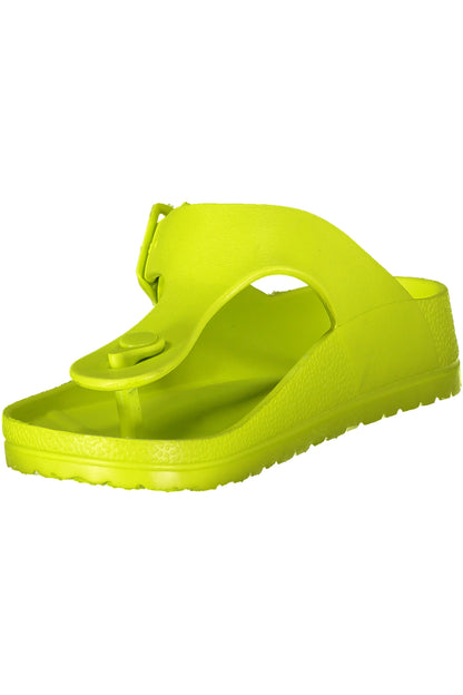 NORWAY 1963 CALZATURA CIABATTA DONNA GIALLO