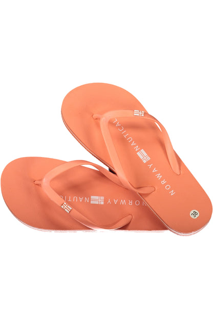 NORWAY 1963 CALZATURA CIABATTA DONNA ROSA