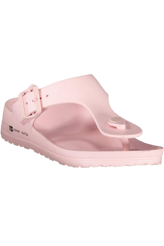 NORWAY 1963 CALZATURA CIABATTA DONNA ROSA