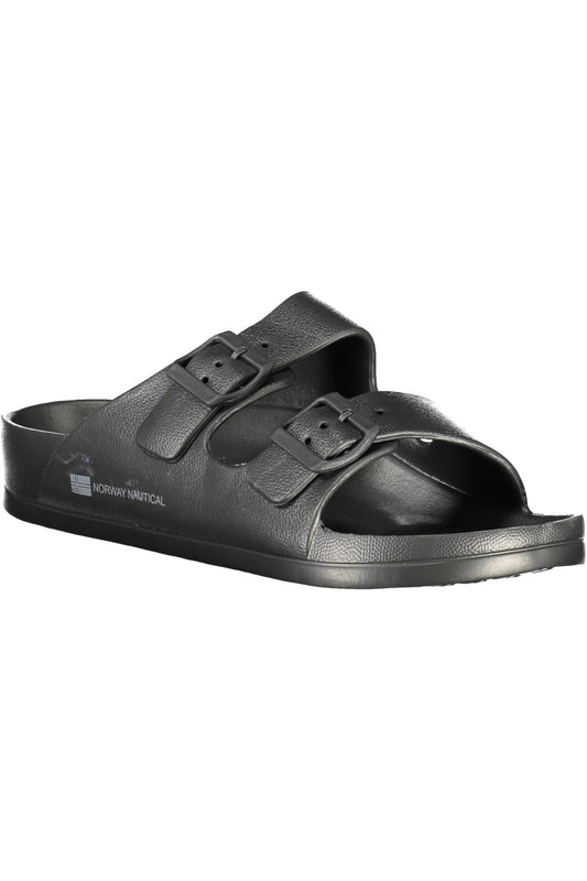 NORWAY 1963 CALZATURA CIABATTA UOMO NERO